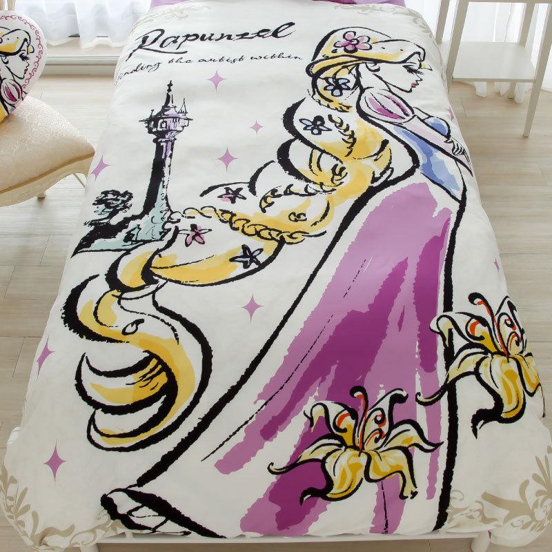 布団カバーセット 3点 ラプンツェル シングル 掛け布団カバー シーツ