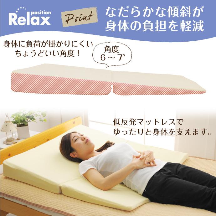 保障 枕 なだらか ワイド 80×90cm 高さ2〜10cm 傾斜 逆流性食道炎 足枕 低反発 高反発 マット ウレタン 二つ折り まくら マクラ 送料無料