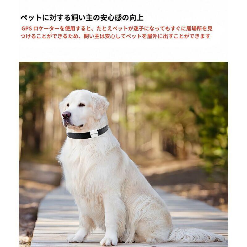 【ペット用GPS追跡＆盗難防止】GPS発信器 gpsタグ ペット 犬 猫 ねこ gps追跡 紛失防止 リアルタイム 位置情報 高精度 防水 GPSトラッカー Android iOS 対応 | ブランド登録なし | 03