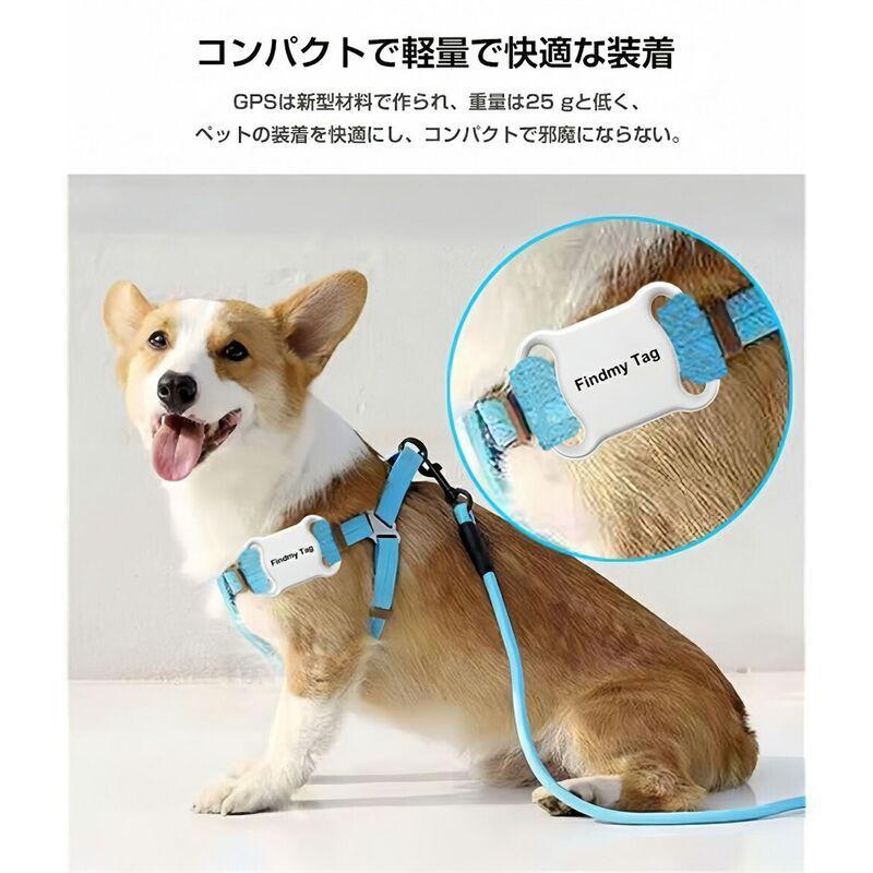 【ペット用GPS追跡＆盗難防止】GPS発信器 gpsタグ ペット 犬 猫 ねこ gps追跡 紛失防止 リアルタイム 位置情報 高精度 防水 GPSトラッカー Android iOS 対応 | ブランド登録なし | 05