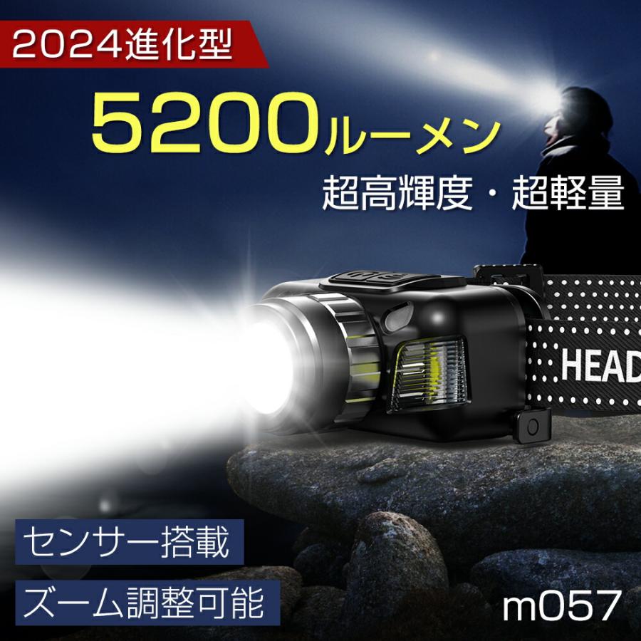 ヘッドライト 充電式 LED 電池式 作業用 軽量 エナジャイザー 登山