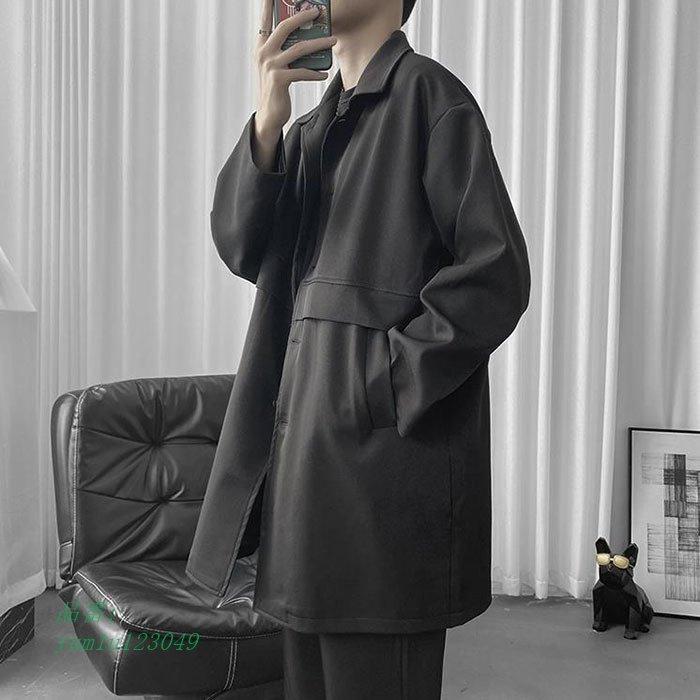 珍しい ロング トレンチコート メンズ 春アウター 通勤コート カジュアル ジャケット 春アウター フォーマル ビジネスコート トレンチコート メンズ コート アウター Psaltryinternational Com