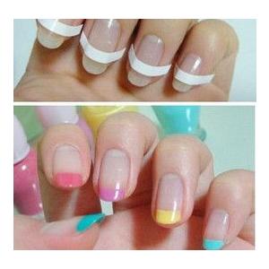 ネイルシール フレンチ ガイドシール 28枚入り ネイル シール メール便ok Hurentigaido1 ゆみnail 通販 Yahoo ショッピング