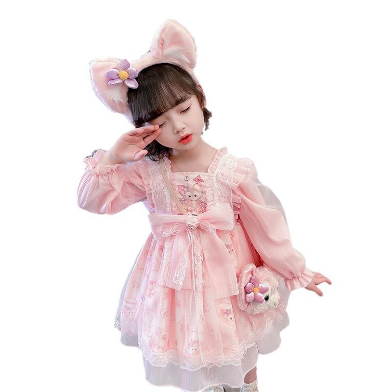 リーナ・ベル コスプレ 子供用 ステラコスプレ ディズニー 長袖 リーナ・ベル コスプレ 子供用 ステラコスプレ ディズニー 長袖