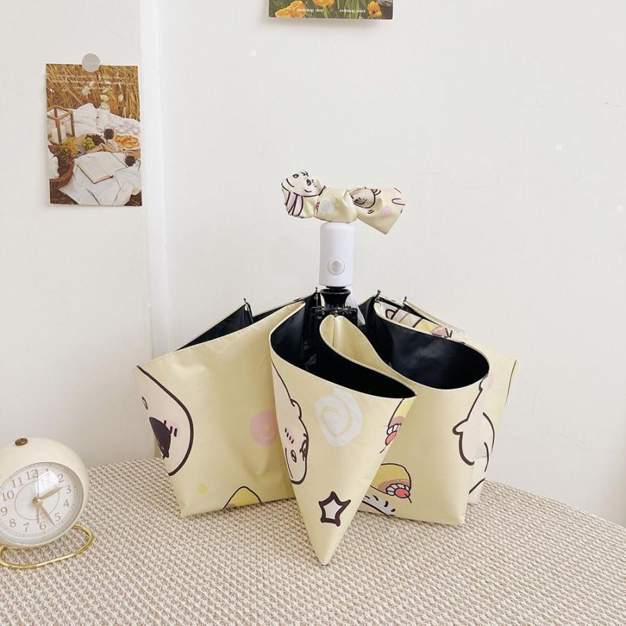 ちいかわ 折りたたみ傘 ハチワレ モモンガ ウサギ 8本骨 自動開閉 折り畳み傘 かわいい UVカット 撥水 晴雨兼用 収納ポーチ付き 子供 大人 |  | 13