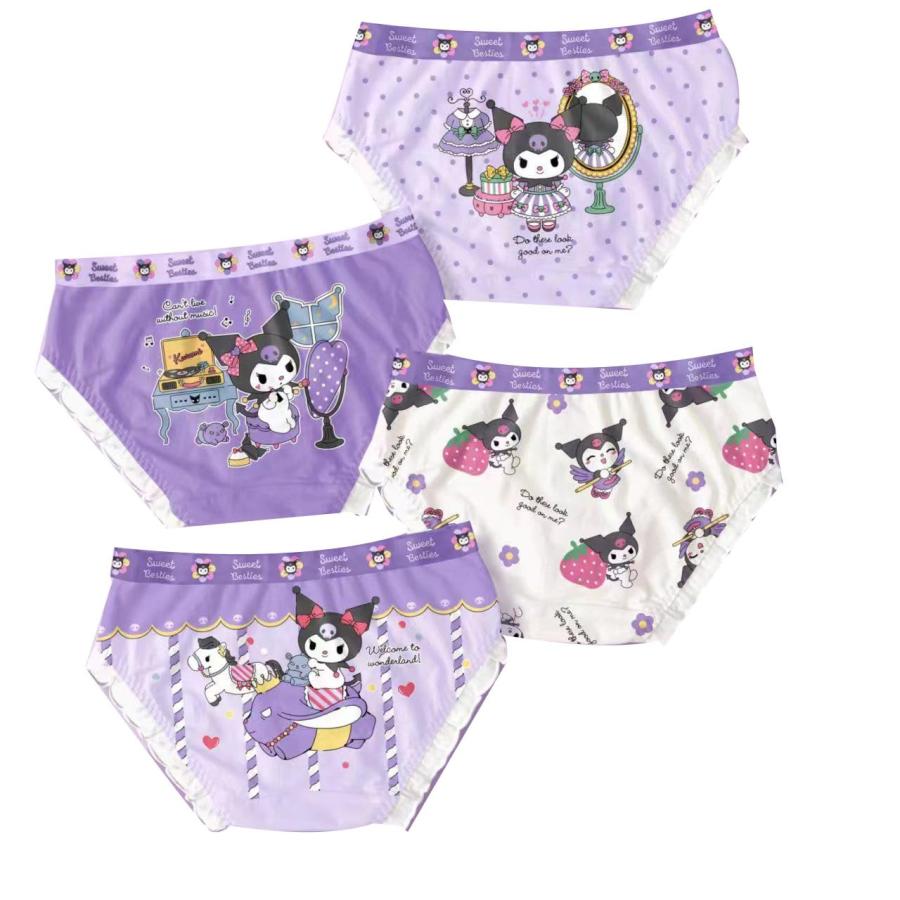 クロミ ちゃん パンツ 子供 女の子 ４点セット 綿 ボクサーパンツ トランクス パンティー 下着萌 グッズ おしゃれ かわいい 誕生日 クリスマス プレゼント の商品画像