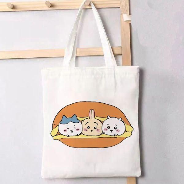 ちいかわ ハチワレ うさぎ トートバッグ キャンバスバック ショルダー