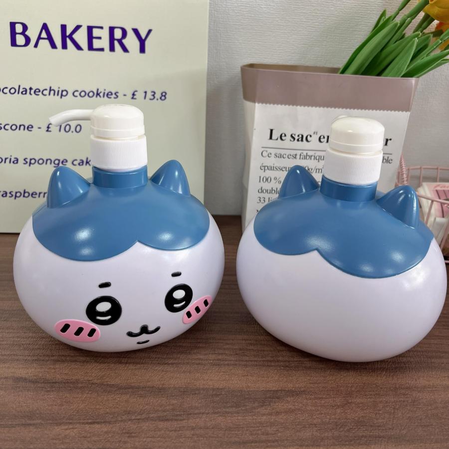 ちいかわ　ハチワレ　シャンプーボトル Amazon.co.jp: ちいかわ グッズ ソープディスペンサー 泡ポンプ