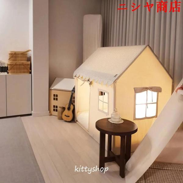 キッズテント 子供用 子供部屋 シンプル おもちゃ プリンセステント ままごと テント 誕生日プレゼント クリスマス プレイハウス 室内_4