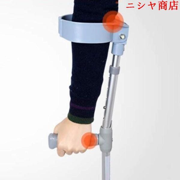松葉杖、高齢者、身体障害者、身体障害者、折りたたみ式歩行用前腕