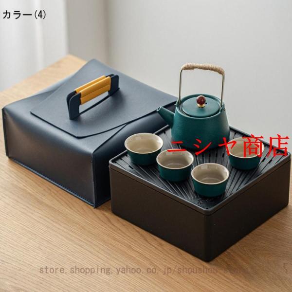 急須セット 急須 急須セット190ml 丸平型急須 お茶の葉桐 急須茶器セット セラ