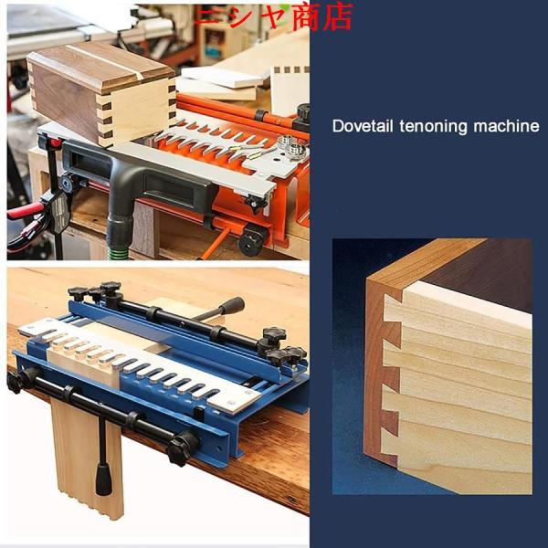 300mm 12インチ 木製 ダブテールジグ 1/2インチ 金型付 木工 ほぞ穴 大工 道具 厚さ 20mm 住宅 設備 施工 メンテナンス 工具 仕上げ 資材 良好_1