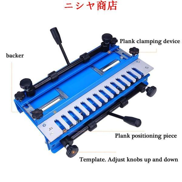 300mm 12インチ 木製 ダブテールジグ 1/2インチ 金型付 木工 ほぞ穴 大工 道具 厚さ 20mm 住宅 設備 施工 メンテナンス 工具 仕上げ 資材 良好_5