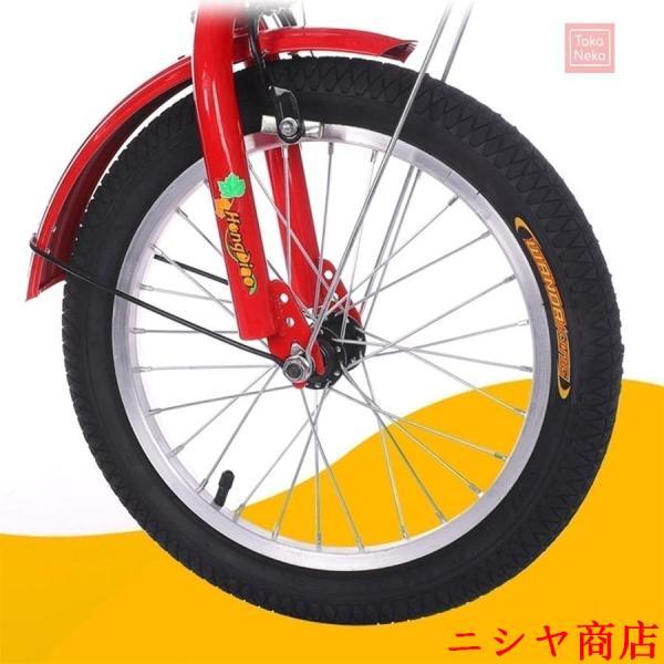 大人用三輪車 高齢者用 16インチ 1段変速 3輪クルーザーバイク バスケット付き 折りたたみ 三輪車 大型カゴ リラクゼーション 自転車 整理_3