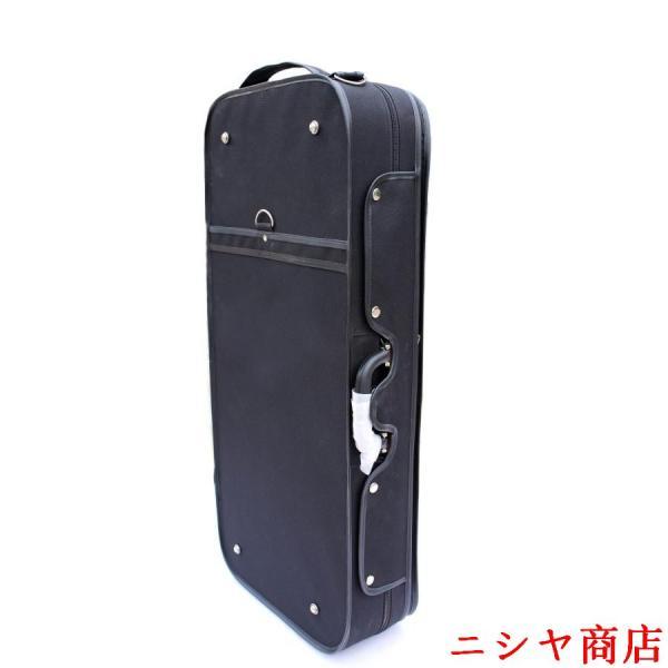 バイオリンケース ビオラケース 木製 2本収納 ダブルバイオリンケース