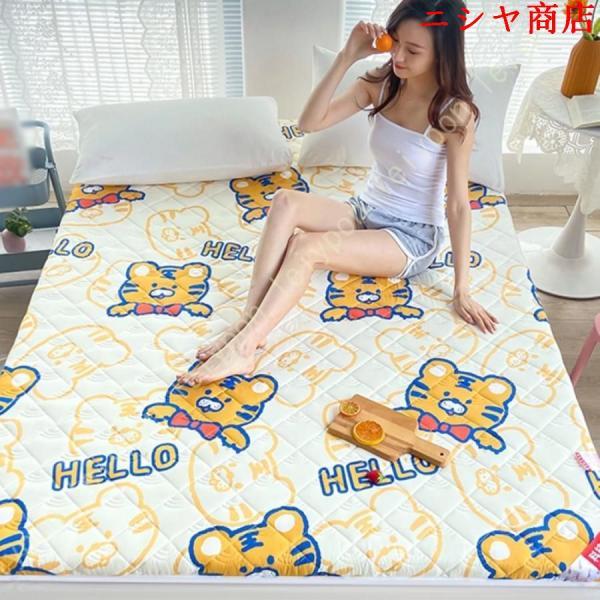 敷きパッド ベッドパッド シングル モダー 汗取りパッド 180×200cm 洗える 丸洗いベッドパッド 敷きパット 敷パッド ベッドパット パッドシーツ シーツ_18