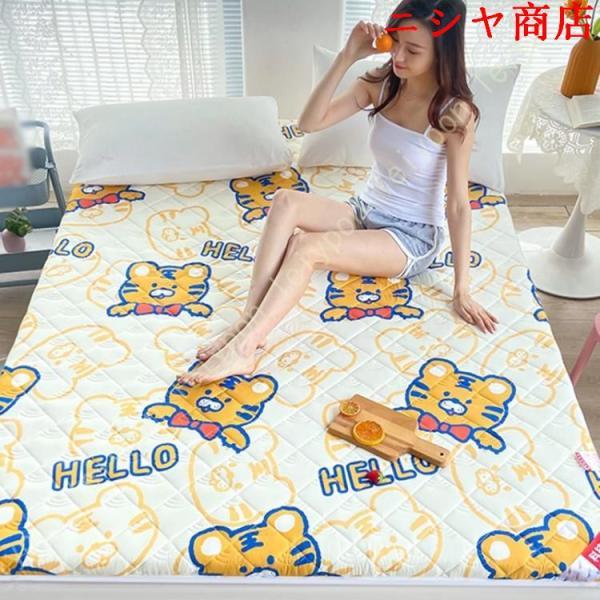 敷きパッド ベッドパッド シングル モダー 汗取りパッド 180×200cm 洗える 丸洗いベッドパッド 敷きパット 敷パッド ベッドパット パッドシーツ シーツ_10