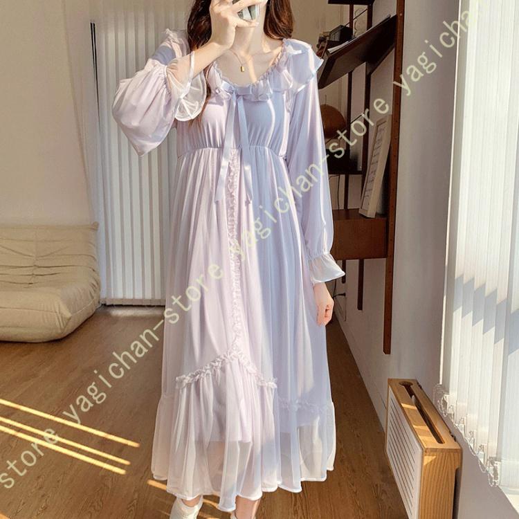 ネグリジェ ルームワンピース セクシー ランジェリー ナイトウェア