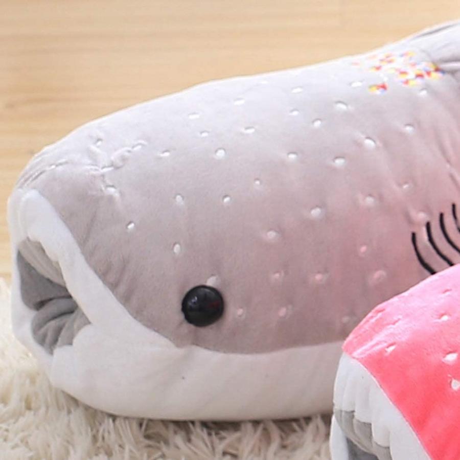 サメぬいぐるみ 特大 ジンベイザメ 55-150cm 抱き枕 人形ホオジロザメ