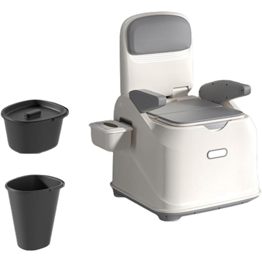 ベッドサイド便器、便器椅子、高齢者用トイレ、妊婦用移動式家庭用トイレ椅子、高齢者用ポータブルトイレスツール、消臭屋内トイレ_4