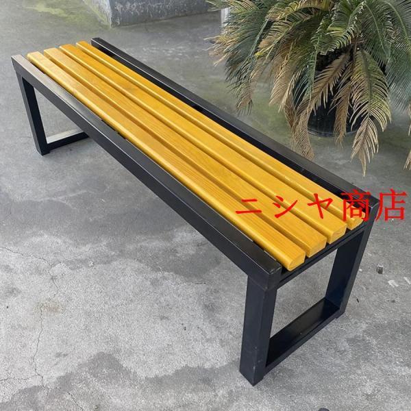 ガーデンベンチ 屋外 縁台 木製ベンチ 幅120/150/180×奥行40×高さ45cm ベンチは防水性と耐日光性 耐荷重約400kg ガーデンファニチャー 公園、遊園地 庭 ベンチ_7