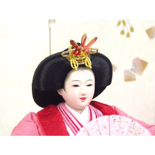 桐箱付き 草木染め親王飾り YN0111H 雛人形 ひな人形 平飾り 間口60cm