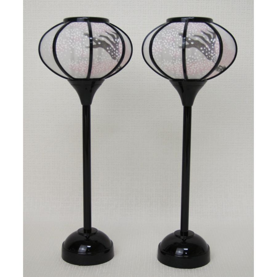 部品売りコードレス ぼんぼり 京かすみ 雪洞(LED) 21cm 電池式 雛人形