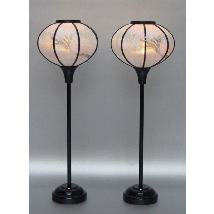 選べる2種コードレス ぼんぼり 京かすみ 雪洞(LED) 35cm40cm 電池式