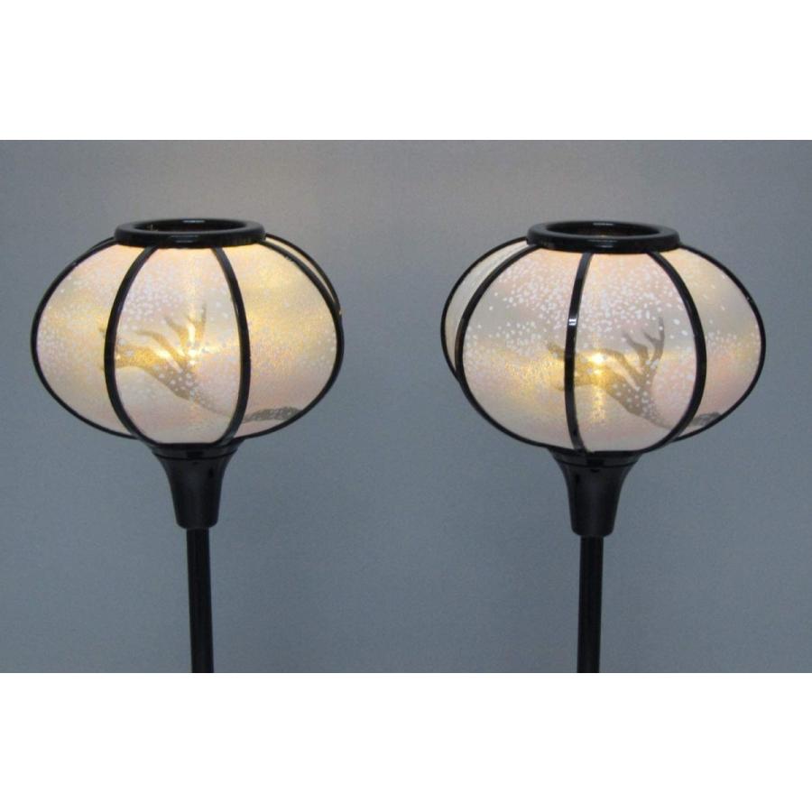 選べる2種コードレス ぼんぼり 京かすみ 雪洞(LED) 35cm40cm 電池式