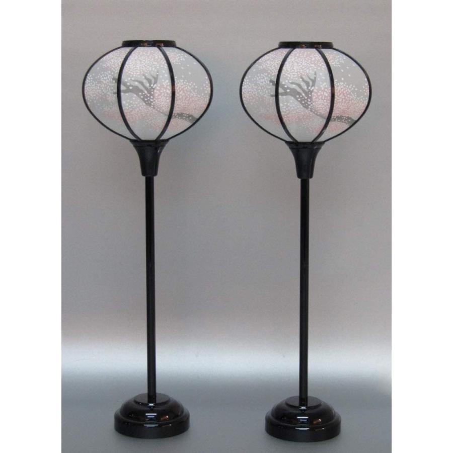 コードレス ぼんぼり 「京かすみ」 雪洞(LED) 36cm 電池式 雛人形 道具