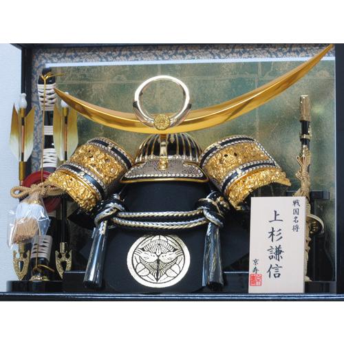 五月人形　兜　ケース入り・オルゴール付 選べる4種 写真立てオルゴール付き 五月人形 兜ケース飾り