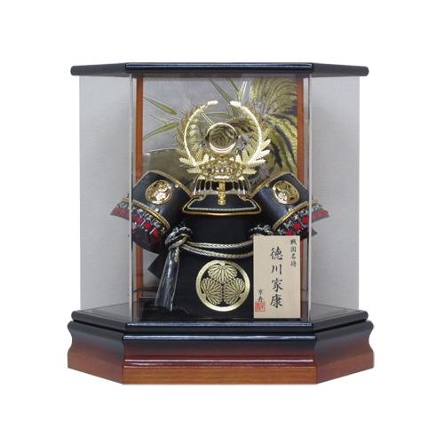 特選 五月人形 12号極上 角切 兜飾 ガラスケース入り 特選 五月人形 12