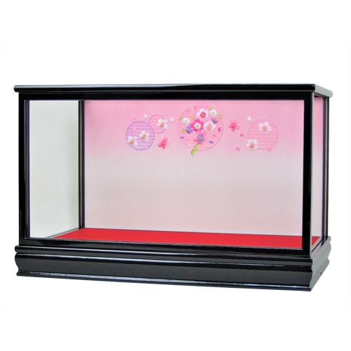 雛人形ケース ガラスケース （ケース内寸表示）戸付タイプ 高砂人形