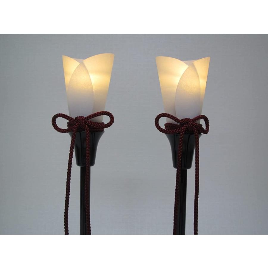 部品売り ぼんぼり 油灯コードレス 雪洞 雛人形 道具 (24cm) : 弓戸