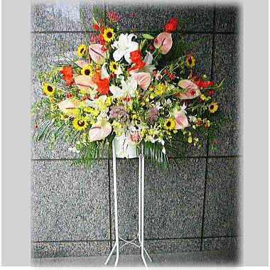 スタンド花 1段 お祝い 配達 埼玉県 北本市 鴻巣市 桶川市 上尾市 S 001 フラワーギフトのヤーミーyahoo 店 通販 Yahoo ショッピング