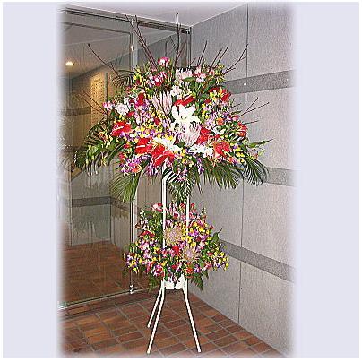 スタンド花 2段 お祝い 近隣 配達 埼玉県 北本市 桶川市 上尾市 鴻巣市 S 002 フラワーギフトのヤーミーyahoo 店 通販 Yahoo ショッピング