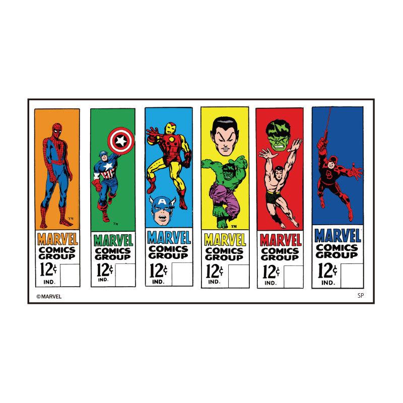 Marvel マーベル カラーパターン キャラクターステッカー スパイダーマン キャプテン アメリカ アイアンマン ハルク バットマン Sp1233 スモール プラネット ディータイムズストア 通販 Yahoo ショッピング