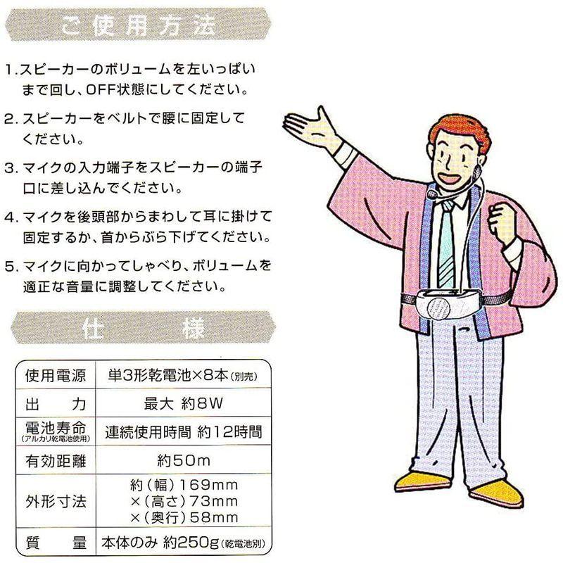 オーム電機 ハンズフリーメガホン Sy 122 拡声器 メガホン Qe Ae