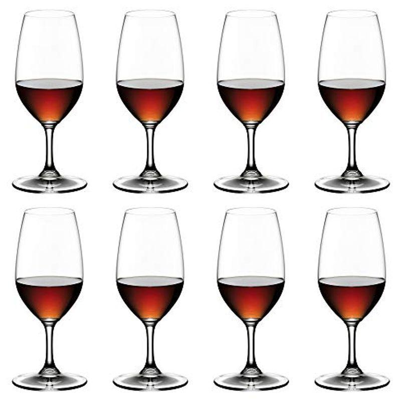 最新エルメス 正規品 RIEDEL 6416/60-8 240ml ポート ヴィノム 8個セット ワイングラス リーデル アルコールグラス