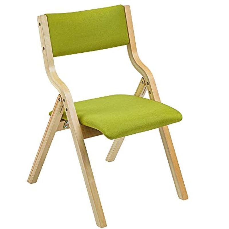 新発売の 折り畳み椅子 ダイニングチェア 介護チェア 収納便利 省スペース おしゃれ 天然木 木製 組立不要 ファブリック パイプ椅子 リビングチェア その他オフィスチェア