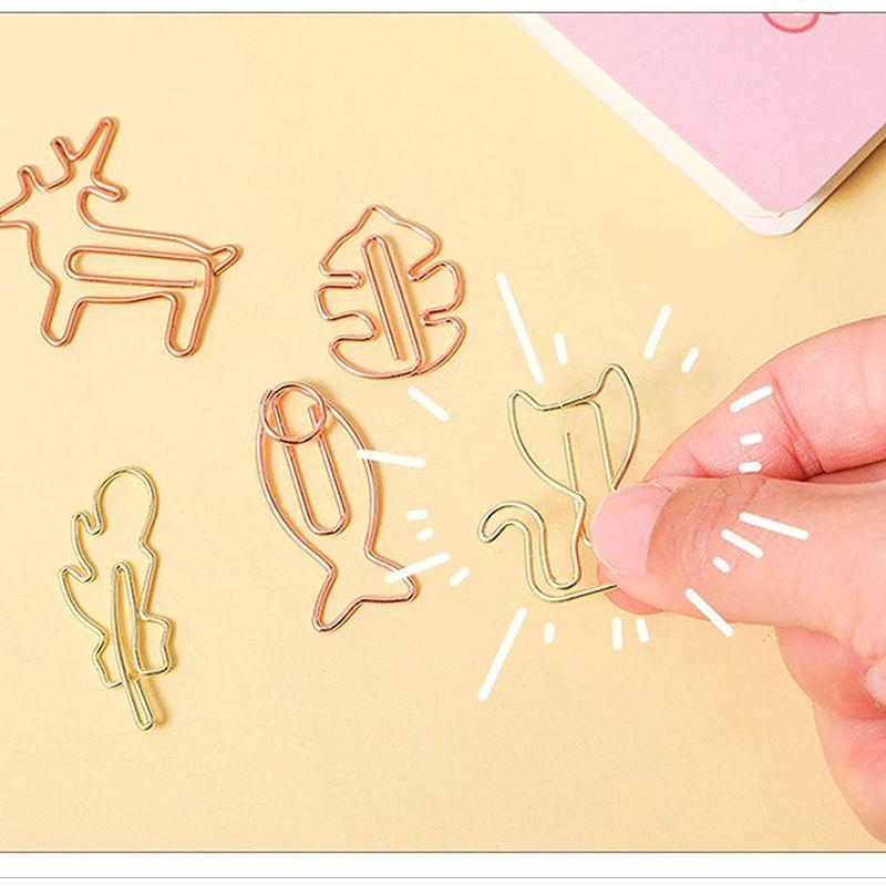 Sale 101 Off Ssjqk クリップ かわいい 事務用品 ブックマーク ペーパークリップ 16個セット 葉 Materialworldblog Com