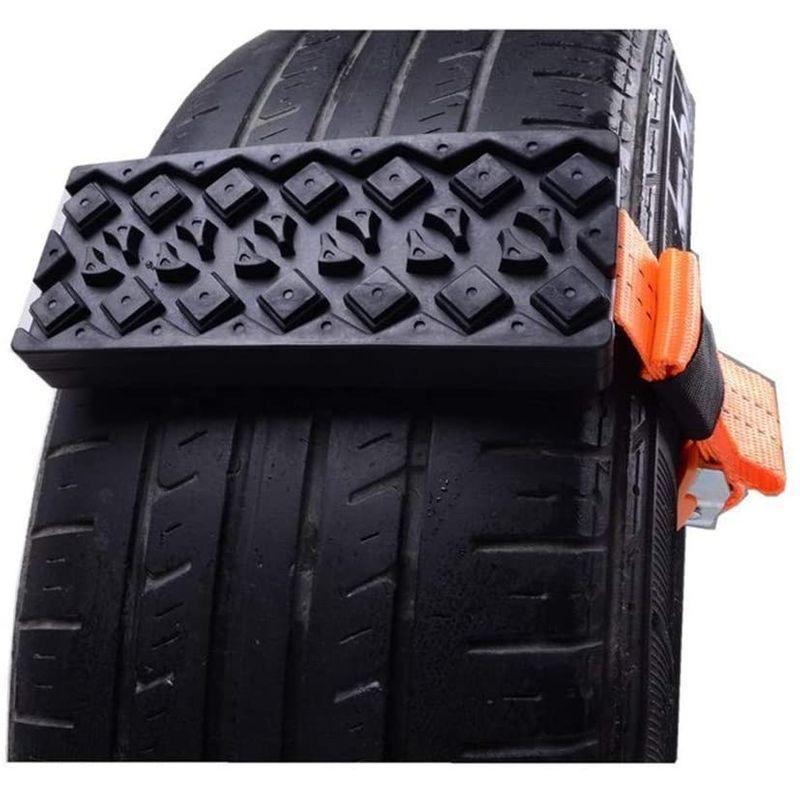 オープニング大放出セール 車用タイヤチェーン 自動車 スタック脱出 緊急脱出用チェーン 簡易タイプ スリップ防止チェーン 2本セット 雪道 悪道 砂路 簡単取付 緊急 New限定品 Turningheadskennel Com