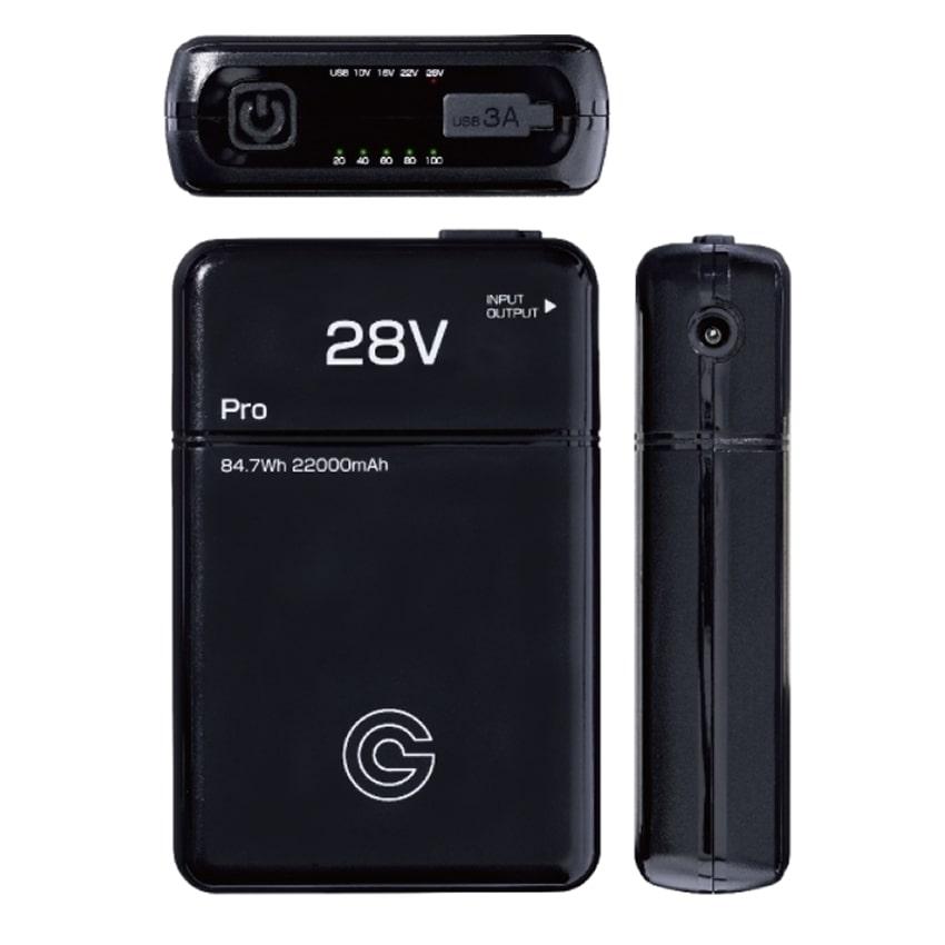 2025年新作】ファン＆バッテリーセット 電圧28V EFウエア用