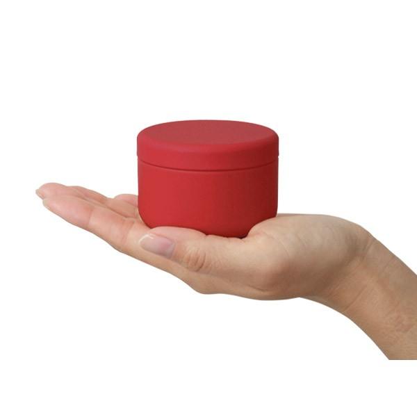 茶筒 茶缶 おしゃれ モダン プチ缶 レッド 内容量 約g 缶 Chakan Petit02 私のお茶 Com 通販 Yahoo ショッピング