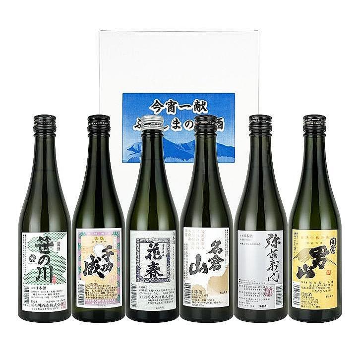 日本酒 飲み比べセット 福島の地酒 今宵一献！福島の地酒 6本セット 