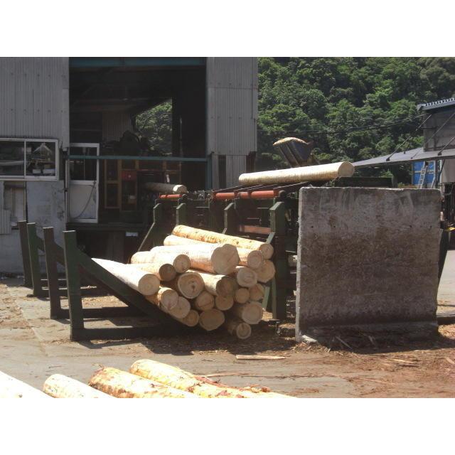 檜 平垂木 乾燥 荒材 丸み付き自然変色の二等材 90cm（長）×45mm