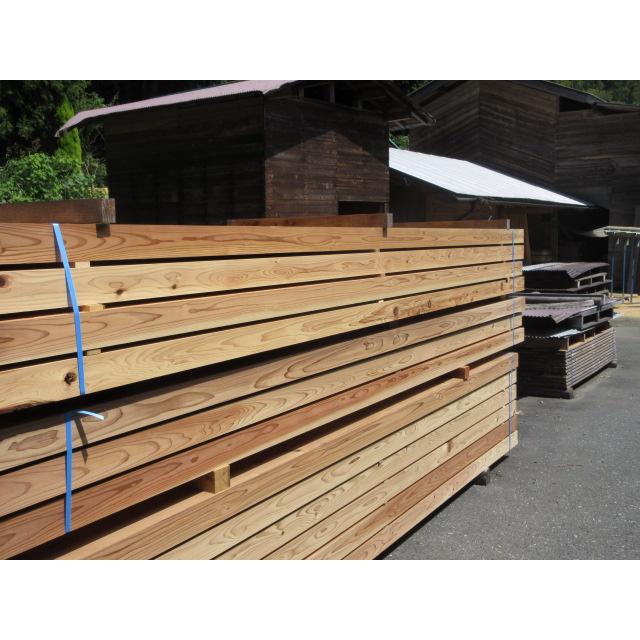 杉の平角！人工乾燥 4面プレーナー：4M×90mm×170mm 1本売り（2m×2本