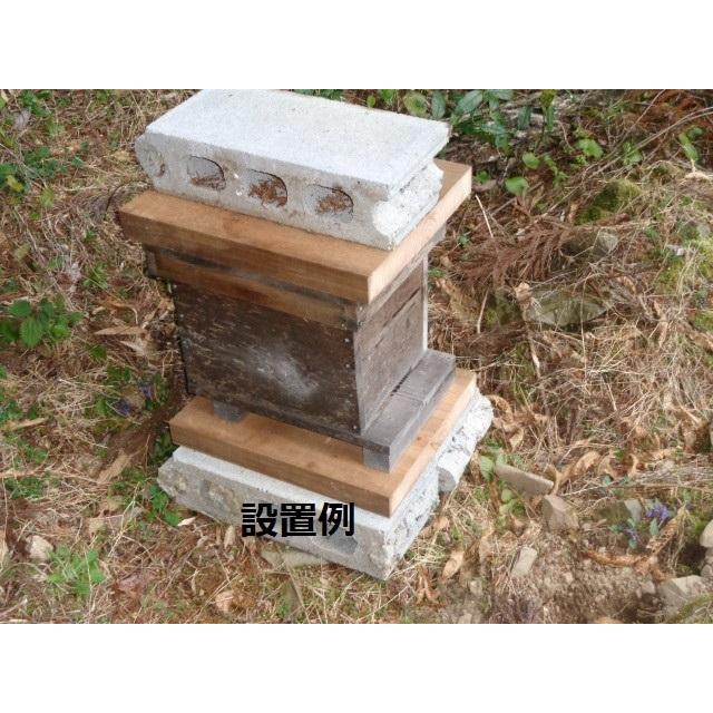 日本ミツバチ巣箱用 杉板 蓋:底 33cm正方×3cm厚 14枚組 宅配便運輸 F