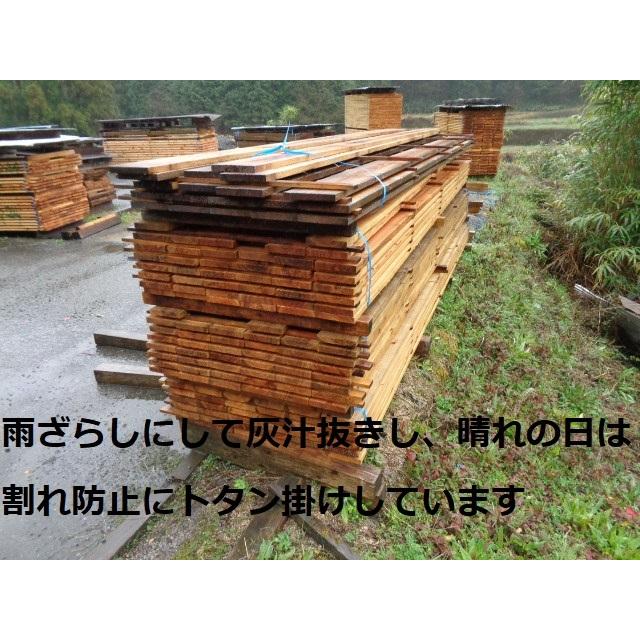 杉板・蜜蜂巣箱材 乾燥期間120日越え 灰汁抜き済み！ 自然乾燥荒材 一