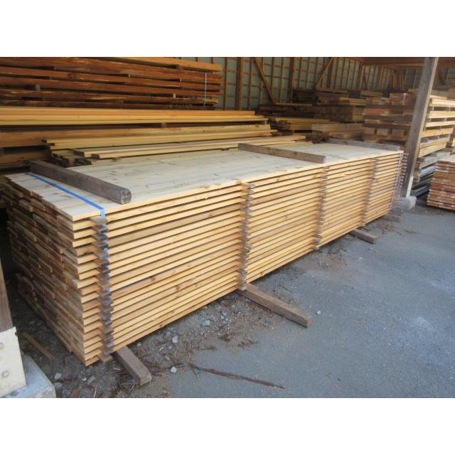生垣：板塀：杉板・自然乾燥荒材 一等 4M×24mm厚×150mm幅 4枚組 
